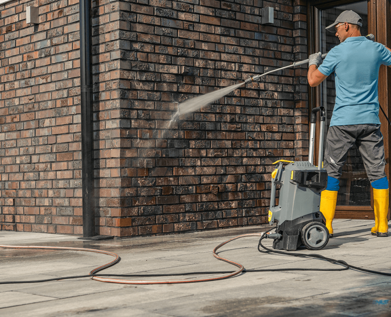 Brick Pressure Washing in NYC